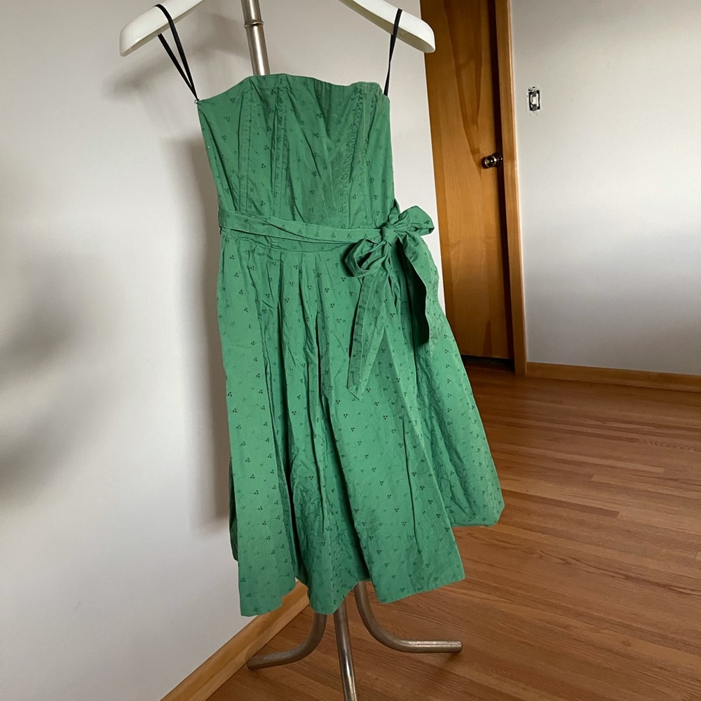 H&M, cotton eyelet summer dress